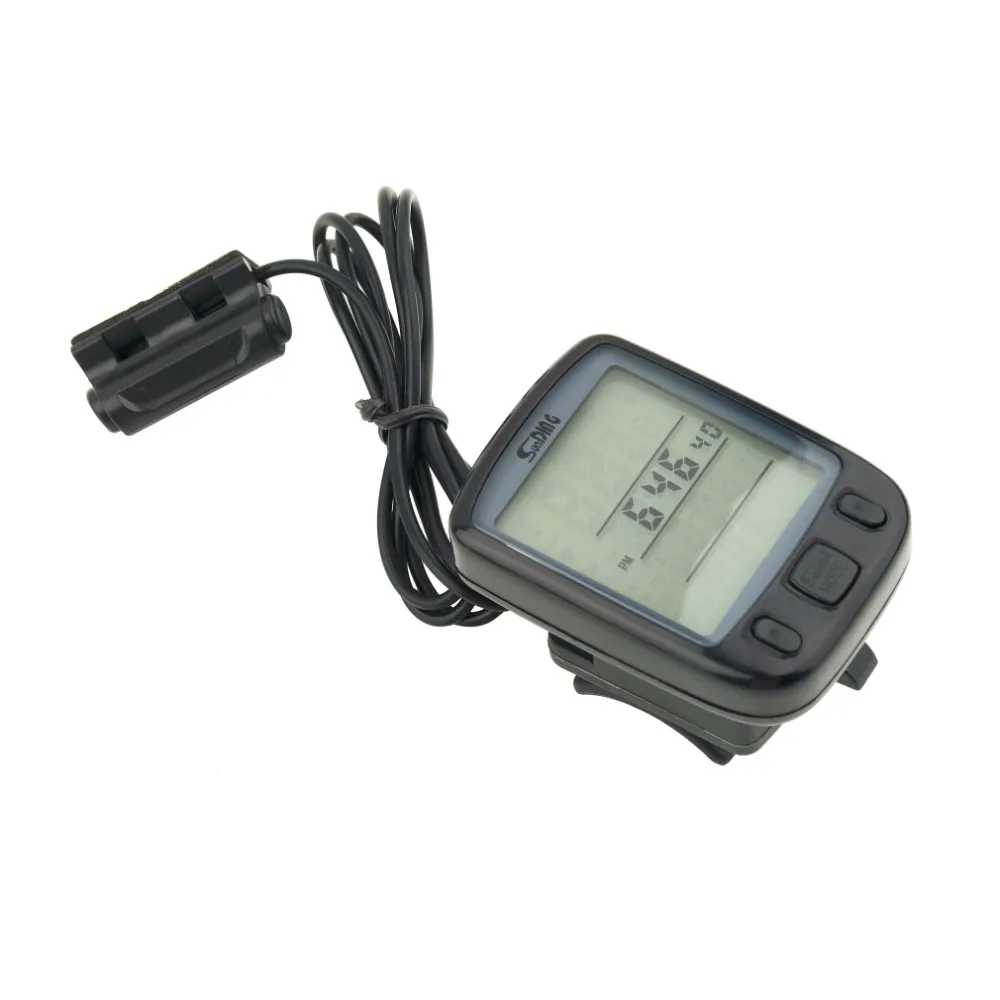 

Hot sale Cycle Bicycle Bike LCD Computer Odometer Speedometer With Backlight Monitor Bikes' Speed Distance And Riding Time