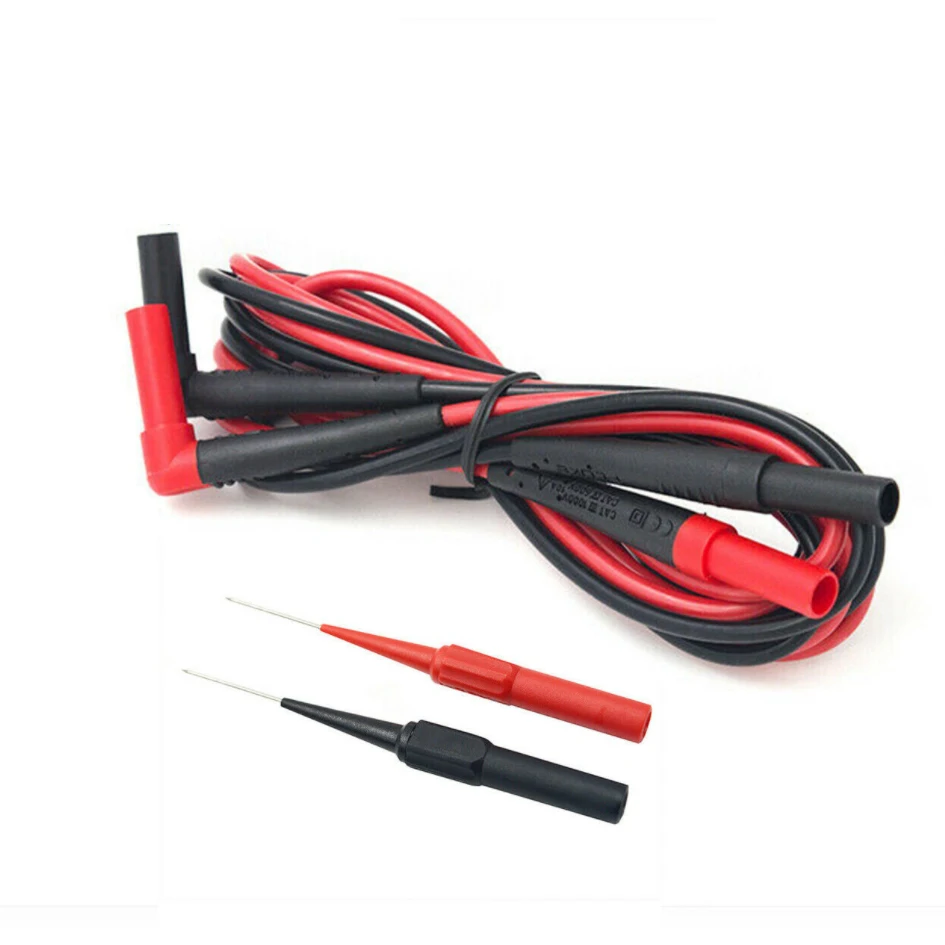 

ZIBOO TL224 Test Leads SureGrip Industrial Test Probe+Piercing Needle Test Probe use for FLUKE Multimeter