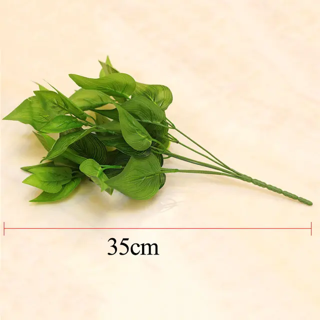 25~80cm Simulation Leaf Fake Plant Leaves for Adornment Photography Background Accessories Studio Photo Shooting Backdrops Props A