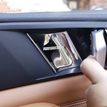 Автомобильная дверная ручка, защита запястья, декоративная крышка, наклейка для внутренней отделки, аксессуары для автомобиля для BMW X5 G05