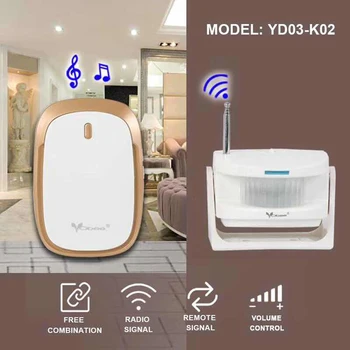 

New Wireless Induction Split Doorbell Anti-theft Home Supermarket Induction Doorbell