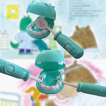 

9 PCS Play Doctor Kit for Kids Pretend Play Dentist Medical Set Plush Toy Roleplay Toddlers NSV775