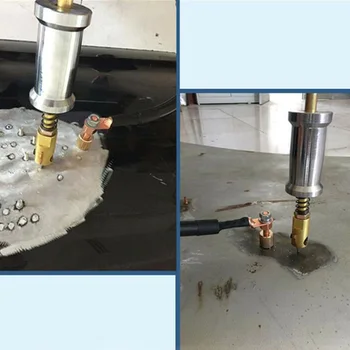 

Car Dent Repair Parts Stud W/Ground Connector Spot Welding Machine Accessories Steel&Copper Auto Repair Tool Kit