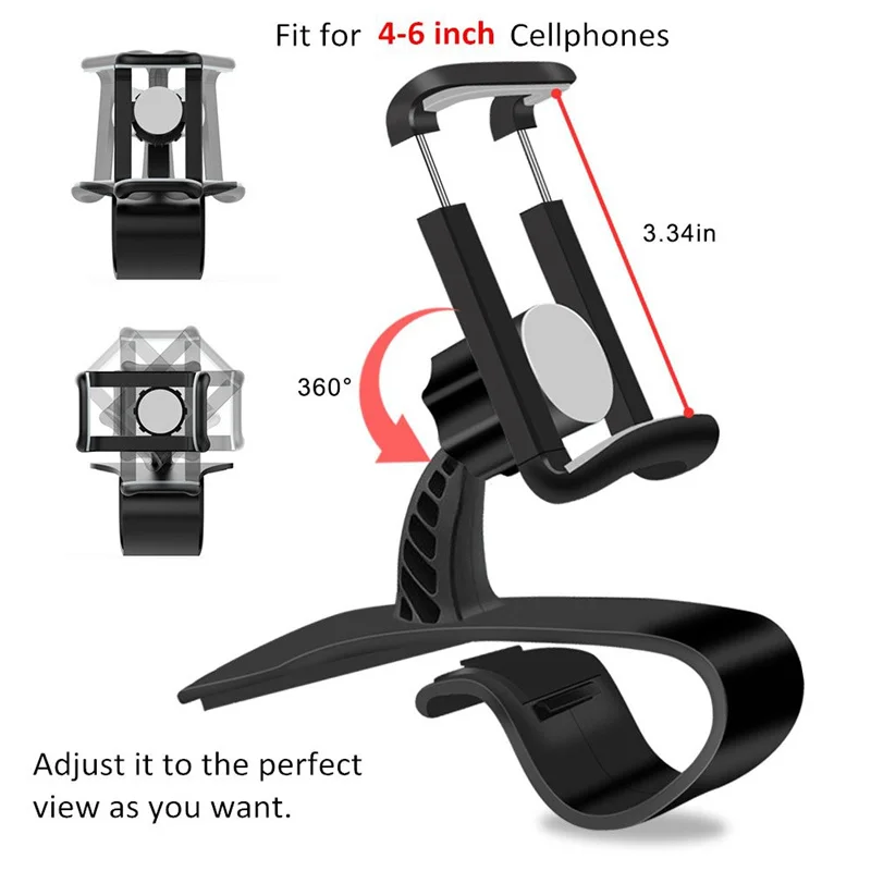 Giá Đỡ Cho Điện Thoại Bảng Điều Khiển Trên Ô Tô Kẹp Gắn Mobile Đứng Điện Thoại Thông Minh Định Vị GPS Hỗ Trợ Cho iPhone 12 11 Xiaomi Redmi huawei iphone stand
