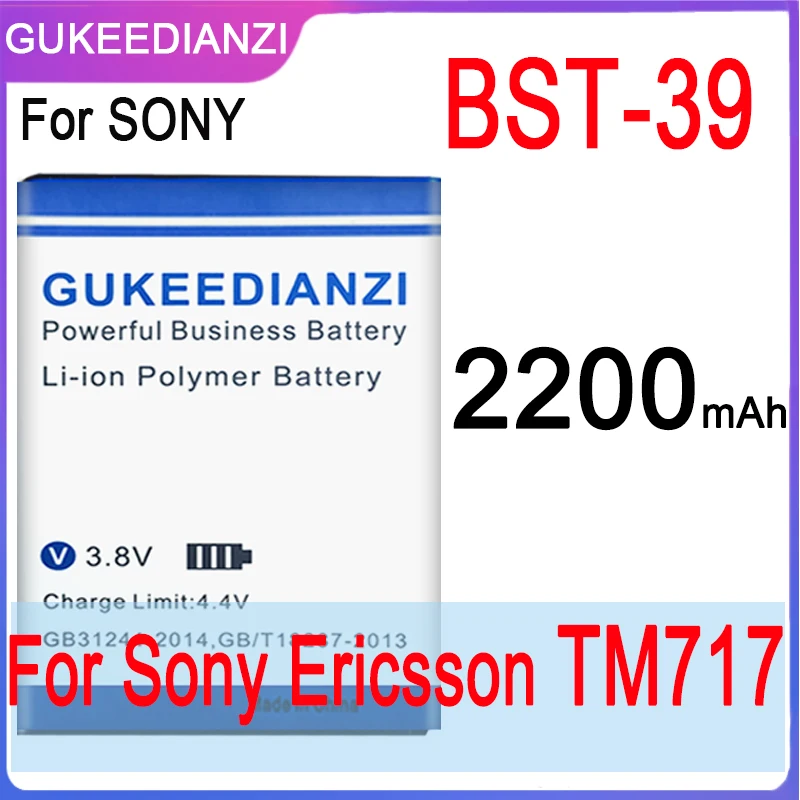 High Quality 2200mAh BST-39 BST39 BST 39 Battery For Sony W380c W508 W910 R300 W20 W908 W910i T707+Tracking Number | Мобильные