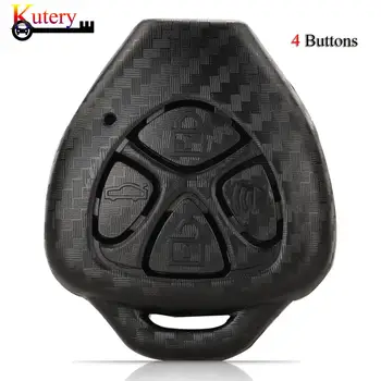 

Kutery Remote Car Key Shell Case Fob For Toyota Camry Corolla Avalon Venza Reiz RAV4 Crown No Blade 4 Buttons
