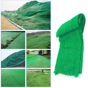

Green Mesh Net Poly Shade Sail Construction Safety Debris PE Netting Breathable Sun Shade Greenhouse Ceiling Polyethylene Net