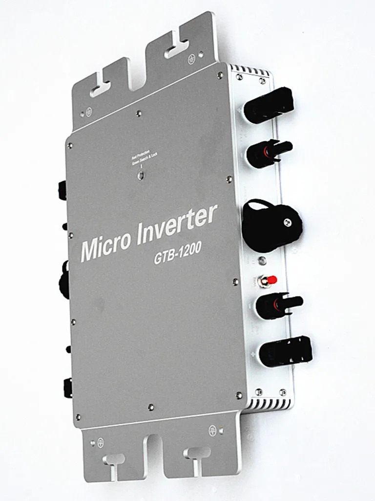 Solar à Prova 22-50v com Comunicação Inversor Painel Água Grid Tie Gtb-1200 dc - ac Inteligente Micro Mppt Conversor Solar Monitoramento Wi-fi d' Ip65 12000??