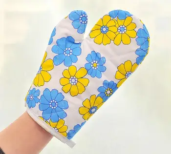 

Thickened heat-resistant, heat-resistant, scald-proof and heat-insulating gloves for kitchen baking