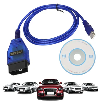 

CH340 Chip USB Diagnostic Cable Scanner Vag Com 409Com Scan Tool Interface VAG-COM 409.1 For VW Audi Seat Volkswagen Skoda OBD2