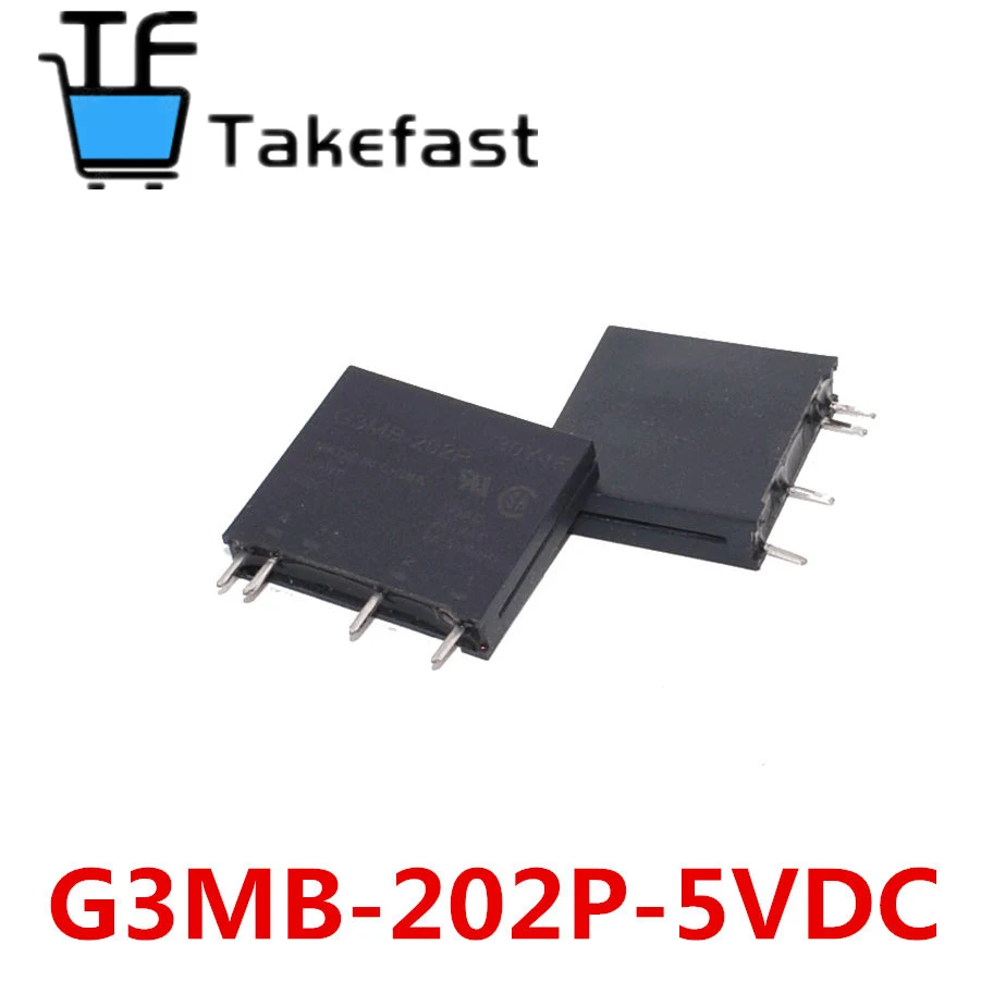 Solid state relay G3MB-202P-5VDC G3MB-202P-5V G3MB-202P DC-AC PCB SSR In 5VDC Out 240V AC 2A | Электронные компоненты и