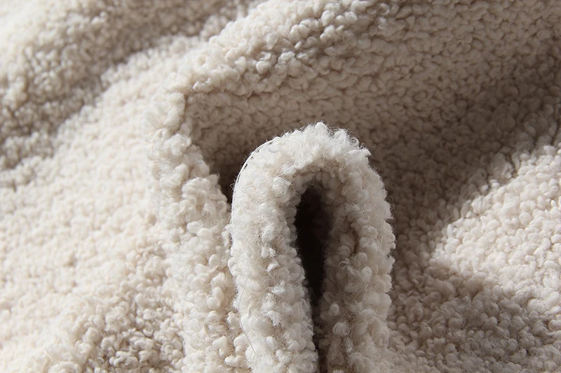 TWOTWINSTYLE лоскутное джинсовое Женское пальто из овечьей шерсти, водолазка, рукав "летучая мышь", хит, цветная Женская куртка, модная одежда, новинка