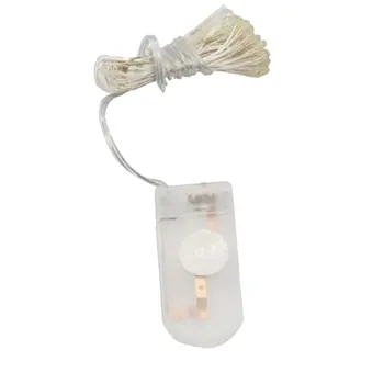 

Light String CR2032 Button Copper Wire Lamp Holiday Decoration Lanterns LED Copper Remote Control Battery Box Lamp