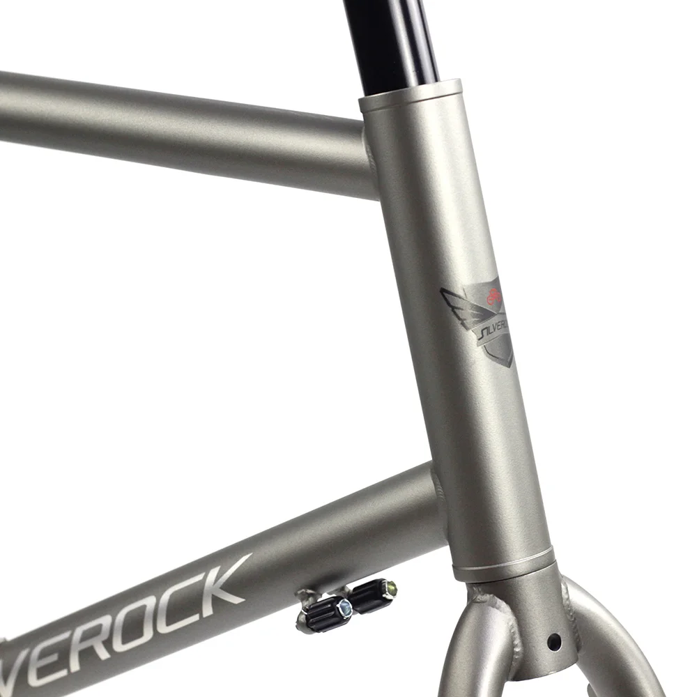 SILVEROCK с хромированным каркасом вилка 451 406 20 &quot1 1/8&quot минивело рама диск Тормозной