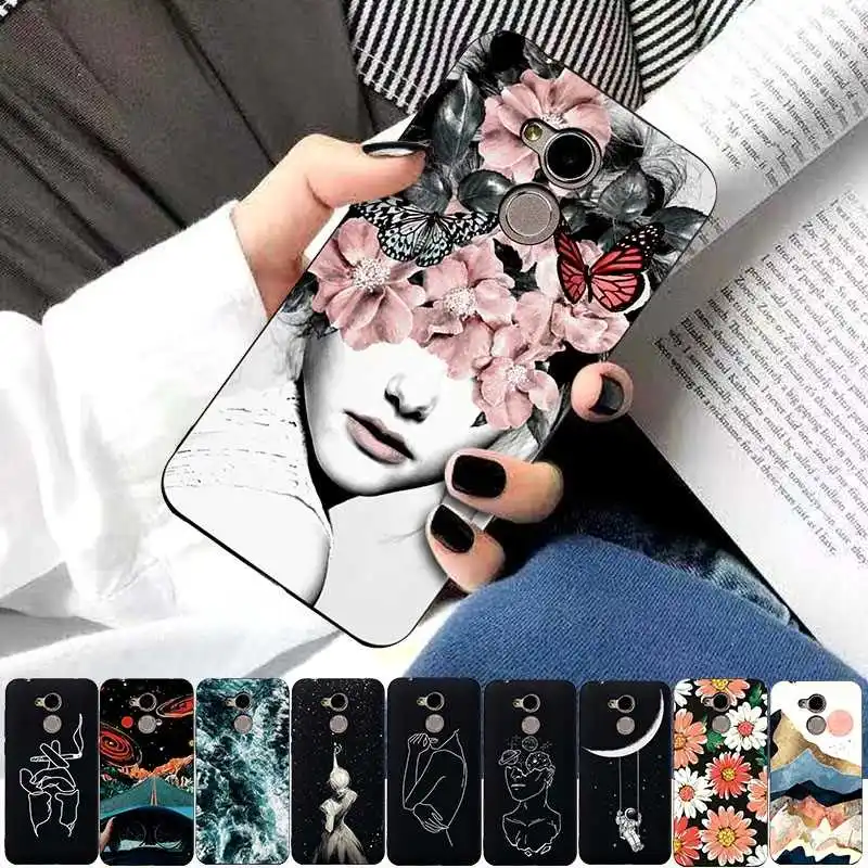 

Fashion YJ Pattern Soft TPU 5.0"For Huawei Honor 6A Case For Huawei Honor 6A Pro Cell Phone Case Cover