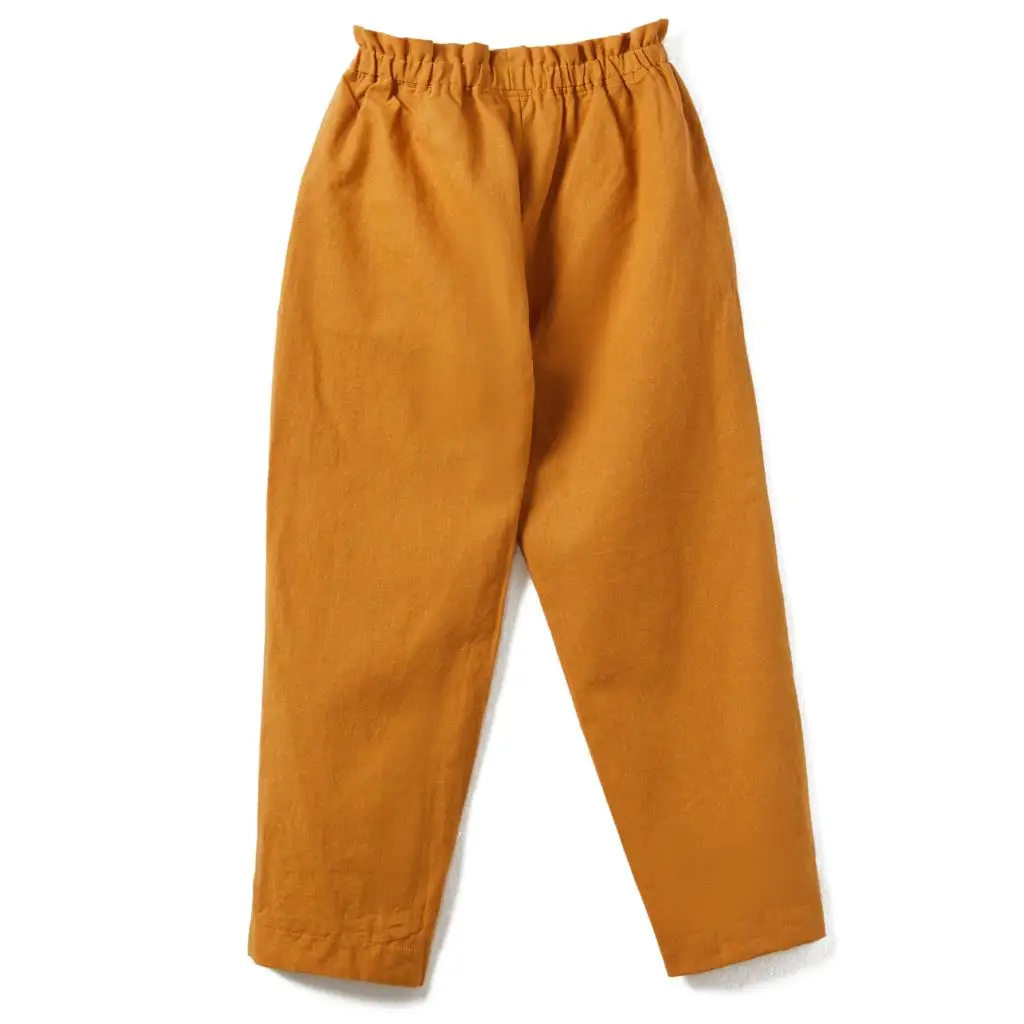 CupofSweet рами с хлопком, клетчатые штаны для девочек детские повседневные Мягкие леггинсы с эластичной резинкой на талии, г., осенние детские брюки штаны для девочек - Цвет: Yellow