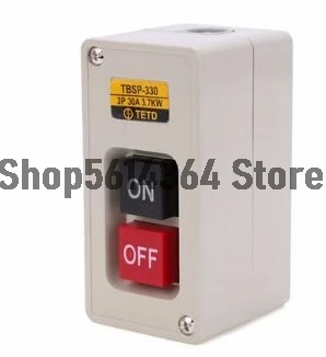 1Pc 3 Phase 30A 3.7KW Self-Lock Latching On/Off Motor Start Stop Power ...