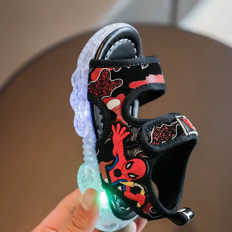 spiderman jelly shoes