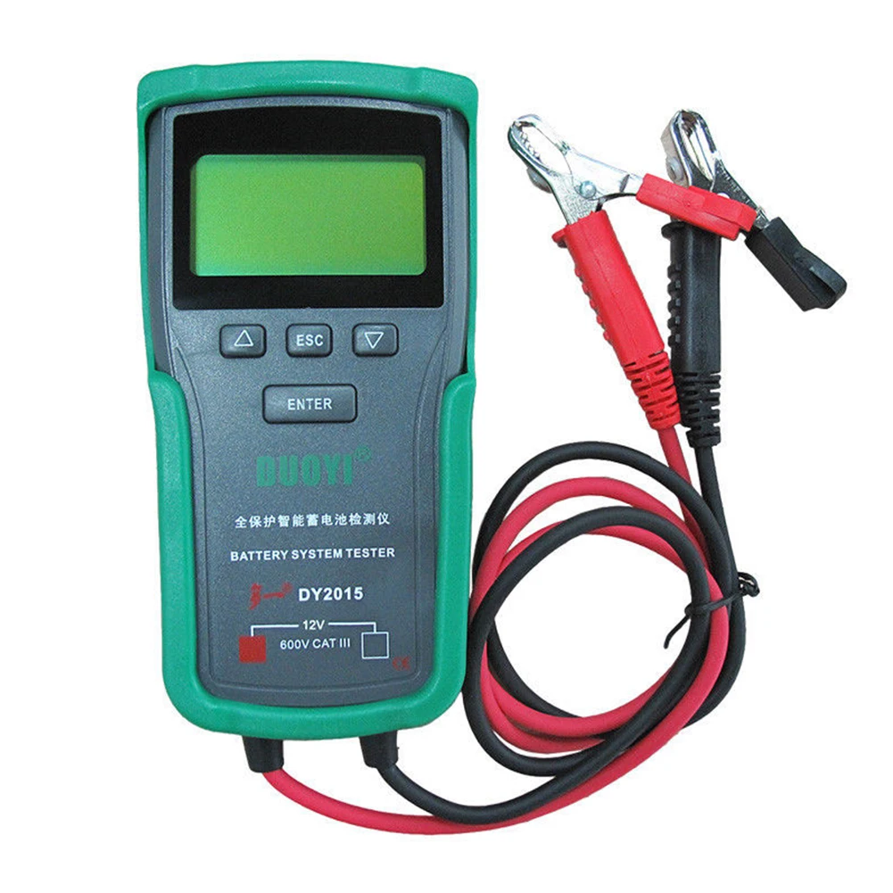 

Battery Tester Lead-acid Portable Capacity System Car Electronic Max Load Charge