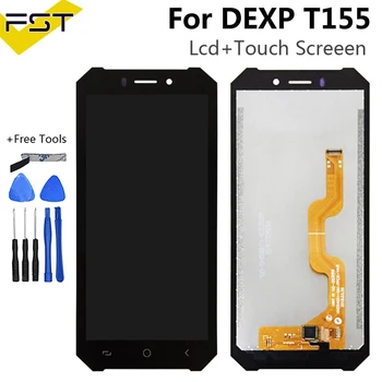 

5.5' For DEXP T155 T 155 LCD Display With Touch Screen Digiziter Assembly High Quality Black Color With Tools Tape
