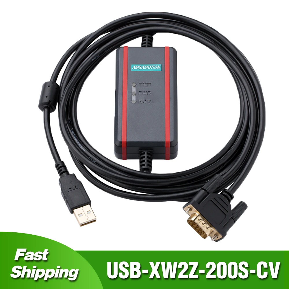 USB-XW2Z-200S-CV для Omron CQM1H C200HE CPM2C CJ1M /HG/HS/HX/CJ/CS серия ПЛК Кабель программирования линия