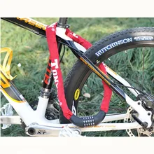 Велосипедный Замок Противоугонный Ty732 велосипедный замок Универсальный цепной замок велосипедный Комбинированный Замок Горный велосипед замок