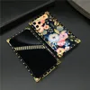 Роскошный блестящий Винтажный чехол с цветами для Huawei Mate 30 P30 Lite P40 Mate 20 PRO Nova 7 SE 3i 5 6 Honor 30S 10 V30 8X, квадратный чехол ► Фото 2/6