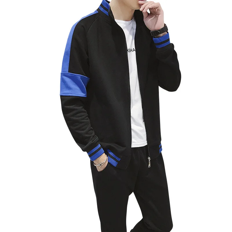 

Popular Brand Set Men's 2019 Spring New Style Teenager MEN'S Sport Suit Men's Korean-style Handsome Casual Sports Clothing
