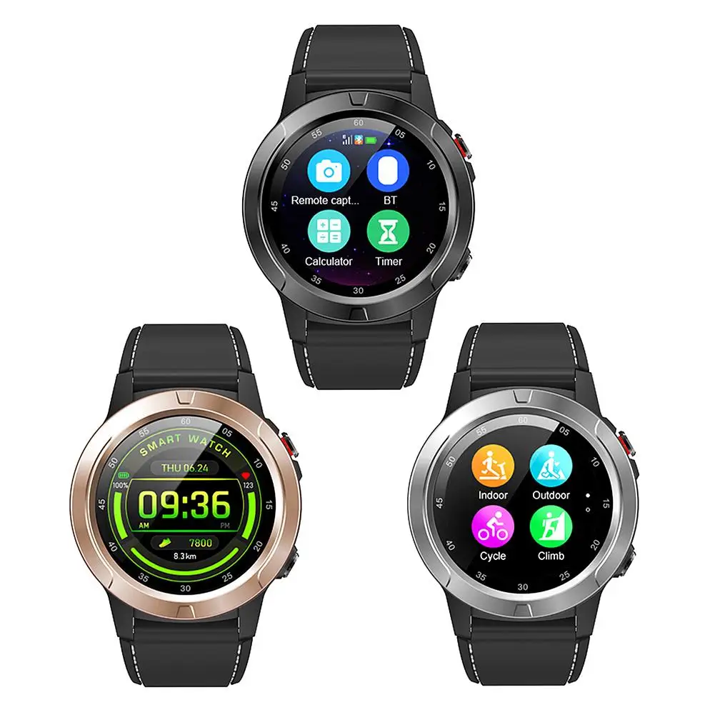 SmartWatch SMA M4 Bluetooth Anruf Herz Rate Blutdruck Überwachung Multi Sport Modus GPS/Kompass/Höhe Für IOS android