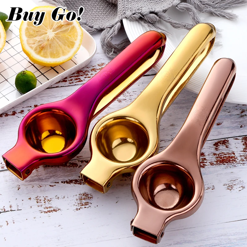 

1PC Stainless steel Manual Juicer Household Lemon Clip Creative Orange Juicer Squeezer Fruit Hand Pressing Kitchen Accessories