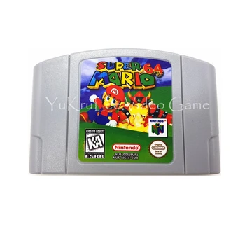 

SuperMario64 Bit Video Game Cartridge Card for Nintendo 64 Console English Language EUR PAL Version