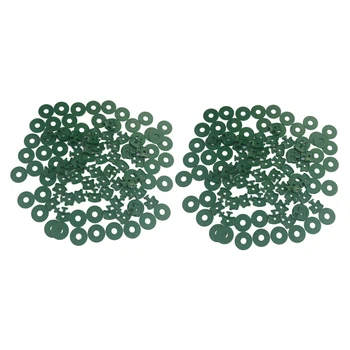 

50/100 GREENHOUSE TWIST CLIPS WASHERS SET SHADING FIXING CLIPS W/ 50/100 WASHERS