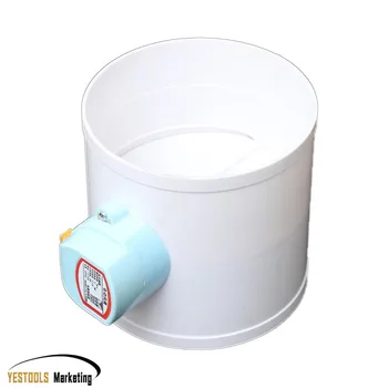 

Plastic air damper valve HVAC electric air duct motorized damper for ventilation pipe valve 220V 24V 12V