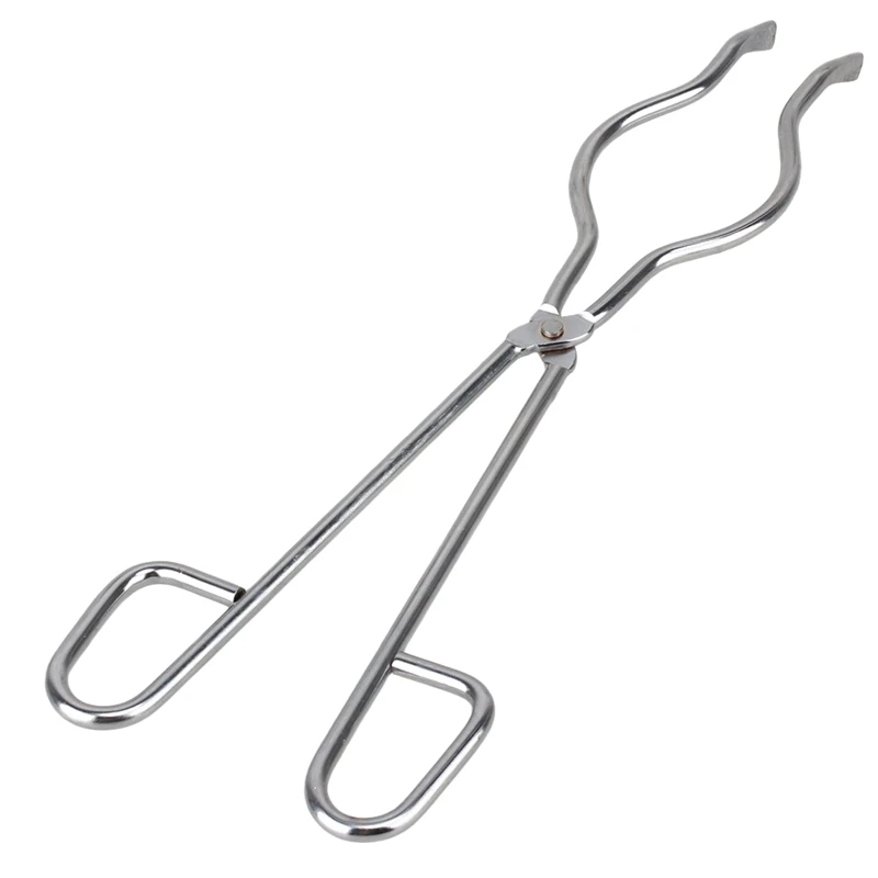 

Stainless Steel Length Crucible Tongs Dish Holder Jewelry Pliers for Jewelry Making Tools