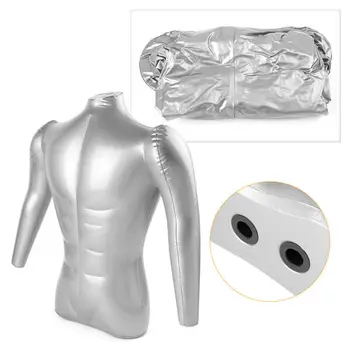 

Man Half Body Male Model Mannequin Inflatable Dummy Torso Tailor Clothes Model PVC Show Window Hanging Display