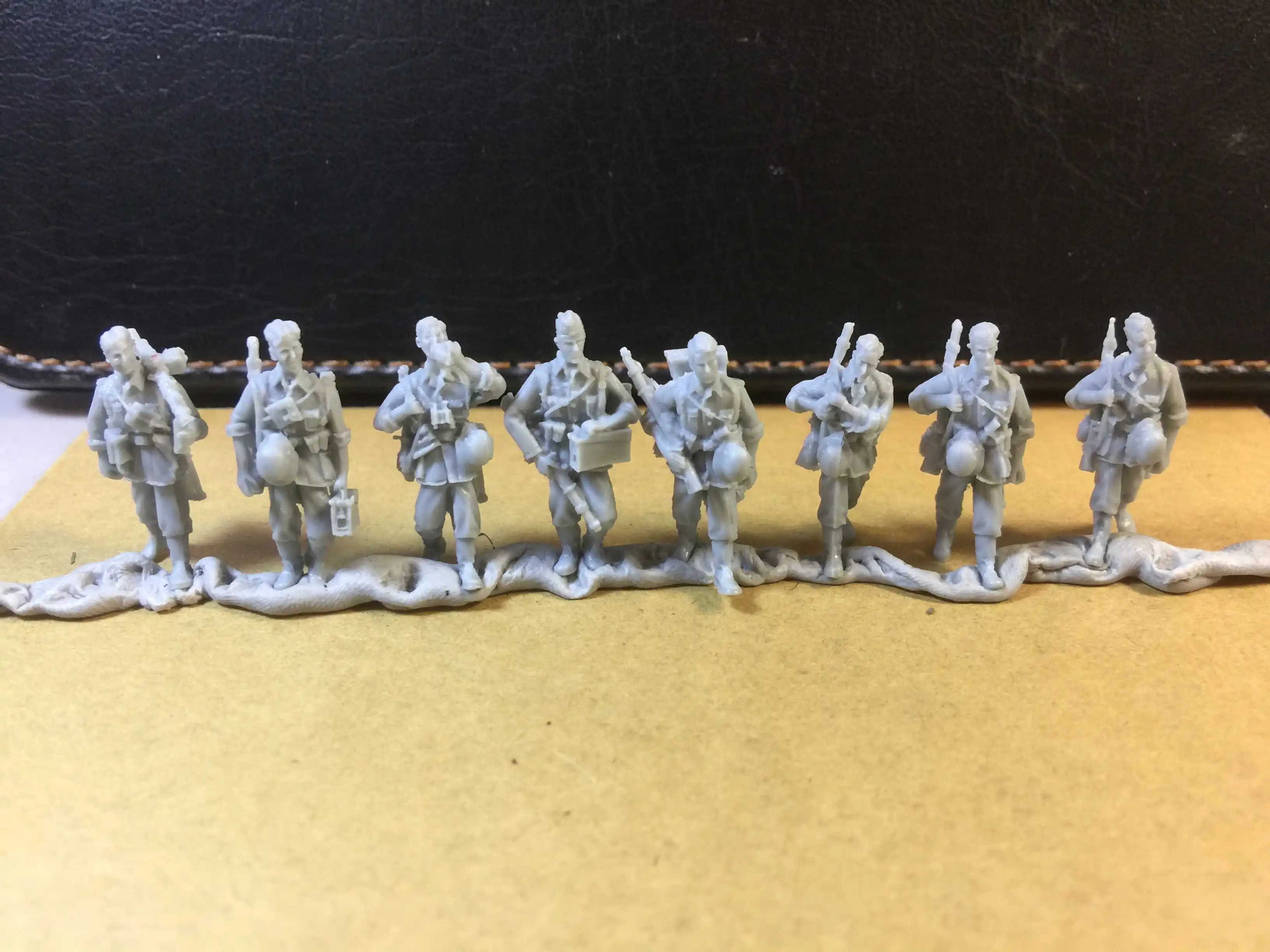 Супер Мини 1/72 фигурка из смолы ww2 germman летние походные солдаты 8 шт./компл. | Игрушки