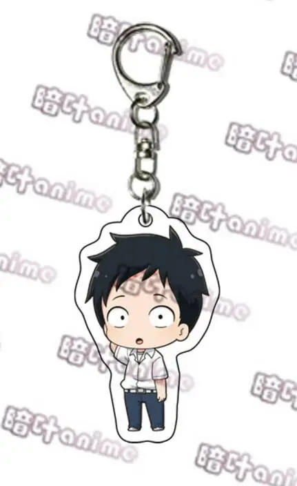 08 Аниме Teasing Master Takagi-san Takagi Nishikata Косплей двухсторонний акриловый брелок в виде фигуры брелок-подвеска подарки - Цвет: 08