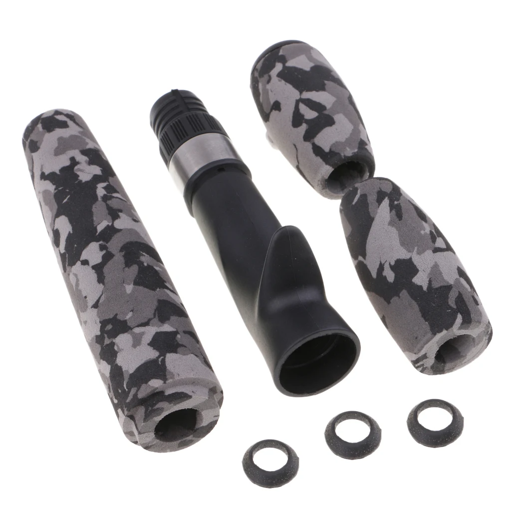 Fishing Rod Handle EVA Foam Split Pole Grips Replacement Part Fishing Replacement Tackles  for Rod Repair