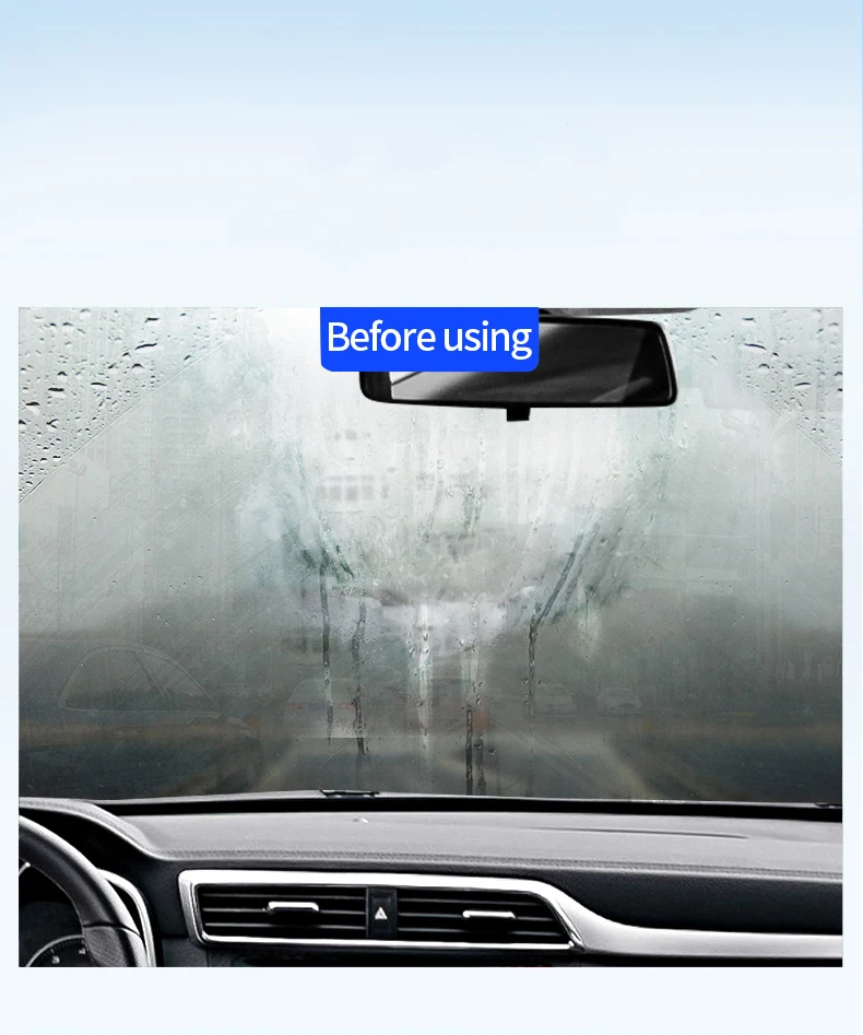 6 шт./упак.(1 шт. = 4L вода) Автомобильный твердый стеклоочиститель Fine семиномерный стеклоочиститель чистящее средство для чистки автомобильных окон автомобильные аксессуары ветровое стекло автомобиля очиститель