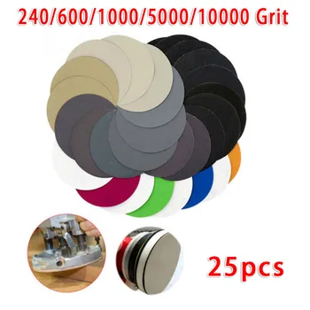

996A3inch 75mm Water Wet Sandpaper Sanding Disc Grinding Polishing 240-10000 Grit For Dry And Wet Grinding