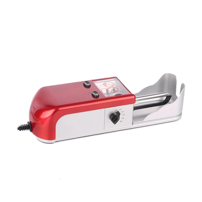 

8mm Cigarette Rolling Machine Electric Automatic Cigarette Injector Machine Tobacco Roller Maker Inject Tube EU Plug