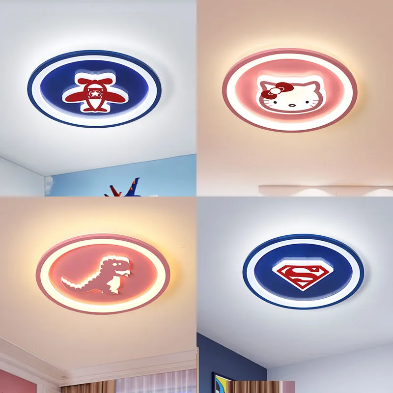 

Modern led ceiling lights for children kids room luminaria teto acrylic lamparas de teco Children Cartoon ceiling lamp