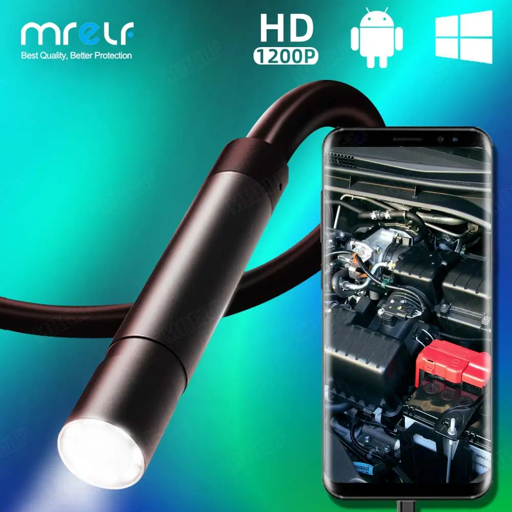 Камера-эндоскоп с разъемом Usb Type-C 8 мм | Безопасность и защита