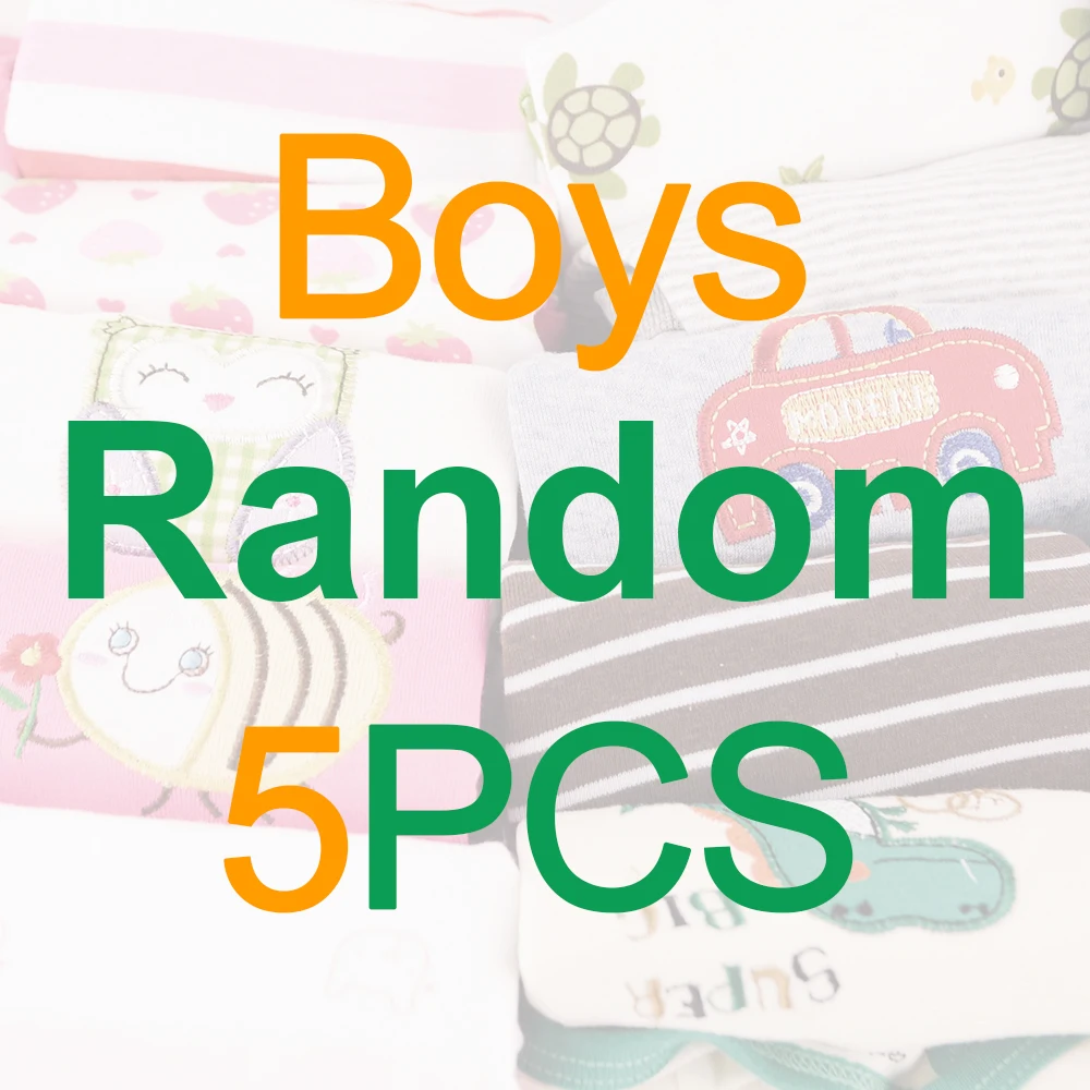 5PC Boys 3/4/5 шт./лот; детские комбинезоны; боди для девочек осеннее Хлопковое платье с длинными рукавами для детей Одежда для младенцев; зимние комбинезоны для маленьких мальчиков Одежда для новорожденных Костюмы - Цвет: 5PC Boys