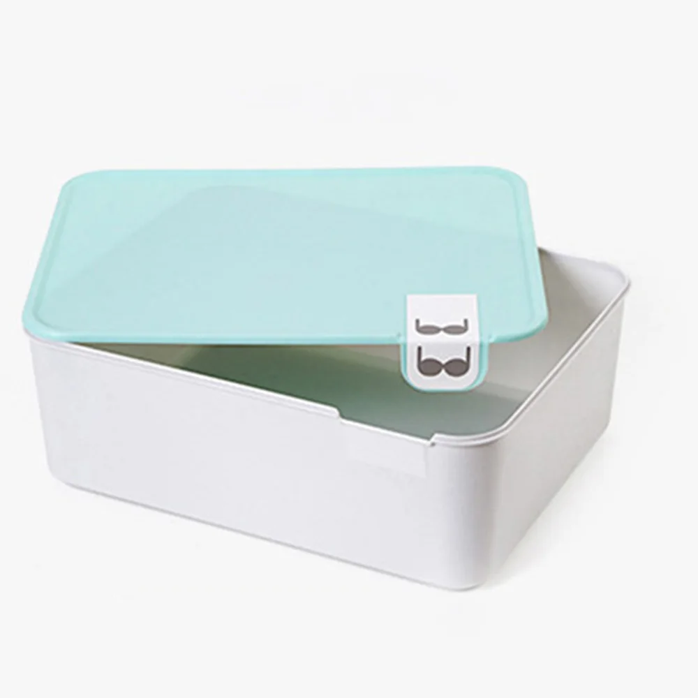 Storage Box Underwear Bra Sock Tie Organizer Home Dust-Proof Case With Lid Storage Box