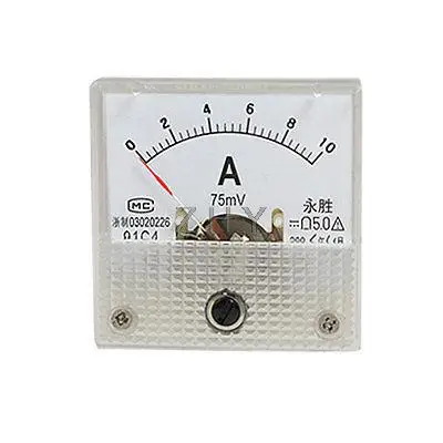 

91C4 DC Current 10A Analog Pointer Panel Meter Ammeter