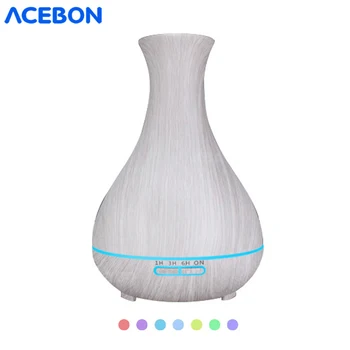 

550ml aroma oil diffuser electric humidifier ultrasonic air humidifier 7 Color Changing LED light mist maker for Home Office