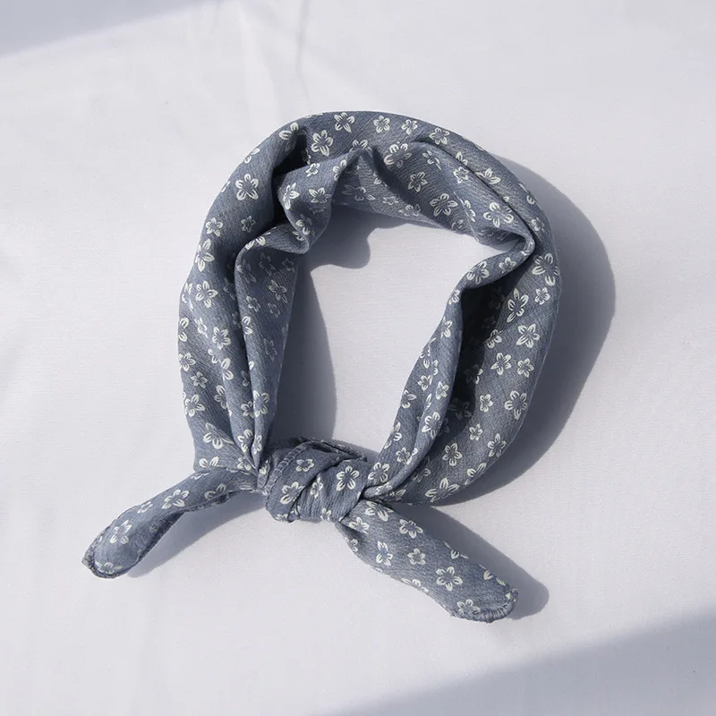 42*42cm baby boy girl Children's Cotton Scarf Kid cute Neckerchief Collar Kids tiny Collar Square scarf bib B002