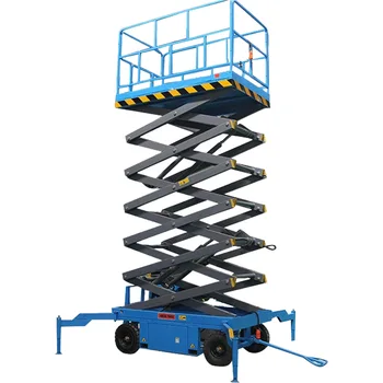 

16m High Rise Aerial Work Platform Mobile Scissor Lift
