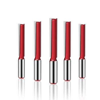 

Lengthened double-edged straight knife slotting cutter woodworking milling cutter trimming machine engraving machine cutter head